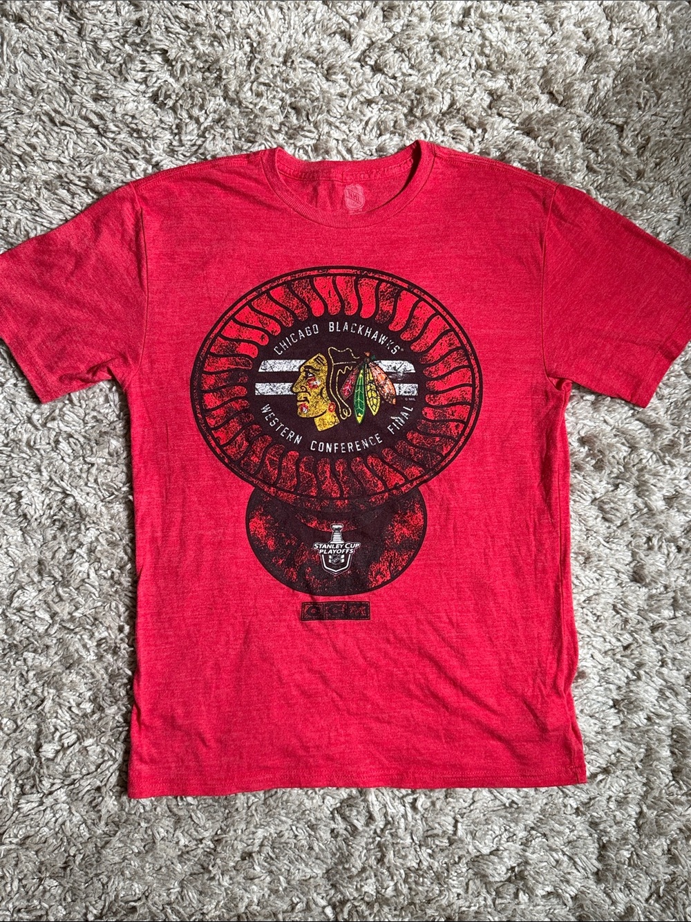 NHL Chicago Blackhawks Stanley Cup Playoffs Western Conference Final Tee S